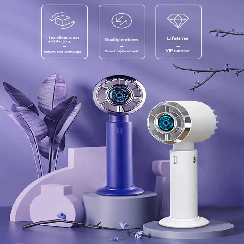 Portable Rechargeable Handheld Fan for Travel and Office
