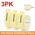 P12 Thermal Label Printer Similar as D11 D110 D101 Marklife P12 Mini Label Maker Handheld Label Machine with Adhesive Label Tape