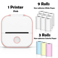 Phomemo T02 Mini Thermal Printer Wireless Mini Pocket Printer, Adhesive Sticker Printer for DIY, Journal, Student Birthday Gift