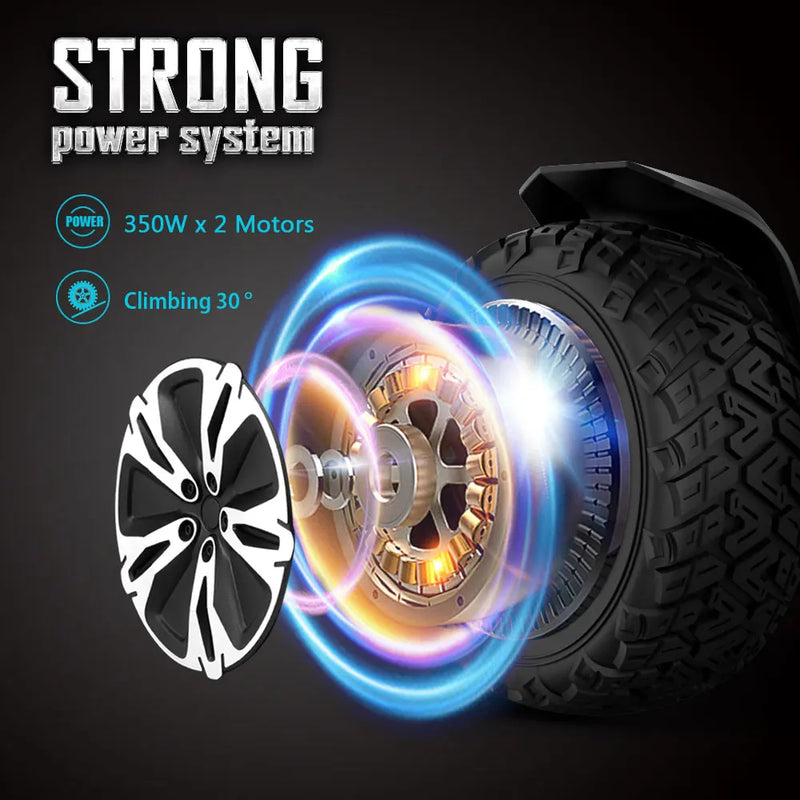 Leve sua viagem para o próximo nível — Gyroor Warrior 350W x2