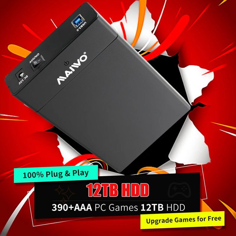 Mais Espaço, Mais Jogos: Playnite 12 TB com +30.000
