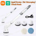 Xiaomi MIJIA 2000mAh 6-in-1 Electric Cleaning BrushWireless Electric Rotary Clean Brush Shower Clean Brush Kitchen Bathroom Home