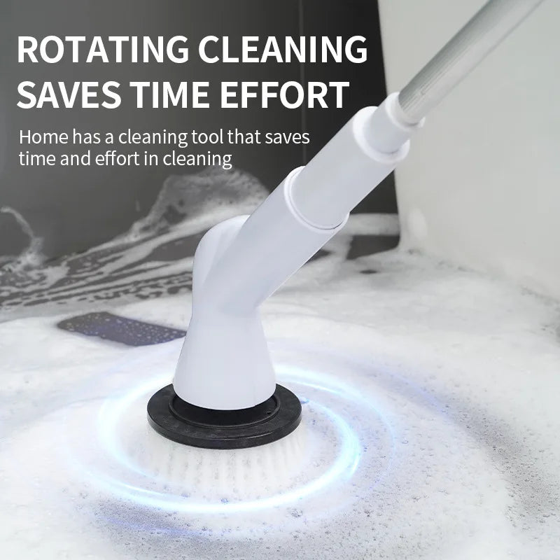 Xiaomi MIJIA 2000mAh 6-in-1 Electric Cleaning BrushWireless Electric Rotary Clean Brush Shower Clean Brush Kitchen Bathroom Home