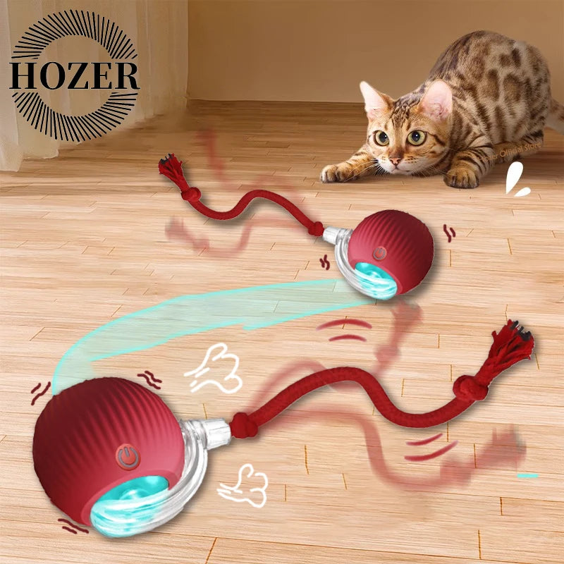 Bola Interativa Inteligente para Gatos – Diversão que Imita os Movimentos de um Ratinho