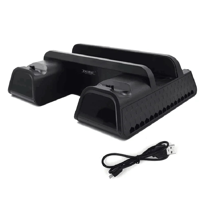 Suporte Vertical para PS4: Resfriamento, Carregamento e Organização em Um Só Produto