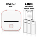 Phomemo T02 Mini Thermal Printer Wireless Mini Pocket Printer, Adhesive Sticker Printer for DIY, Journal, Student Birthday Gift