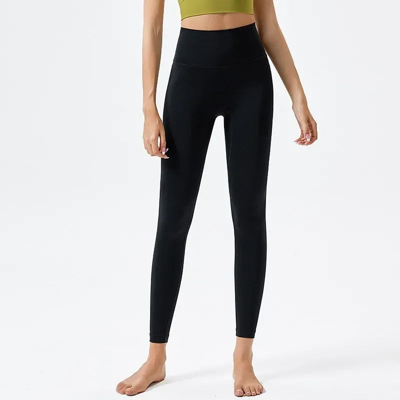 Legging de Yoga Cintura Alta – Conforto, Estilo e Efeito Lifting para Seu Corpo