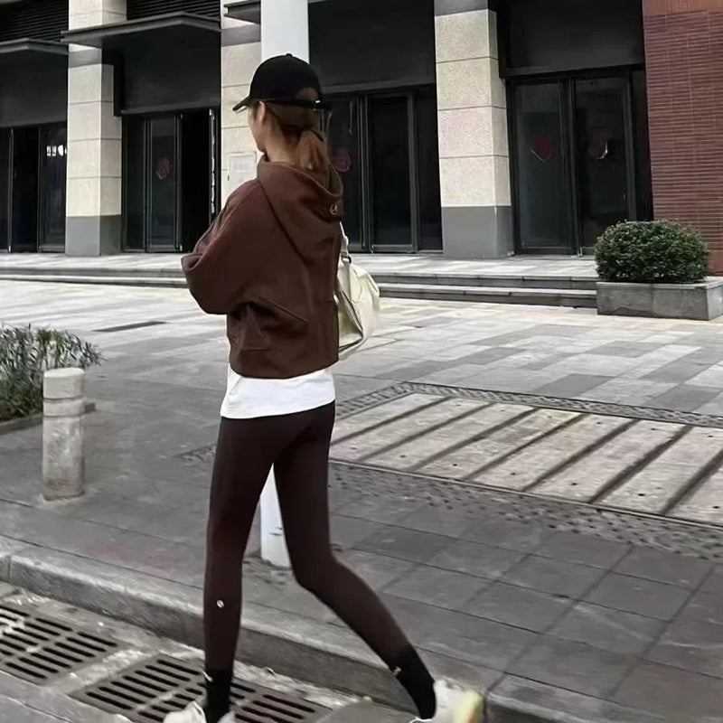 Legging de Yoga Cintura Alta – Conforto, Estilo e Efeito Lifting para Seu Corpo