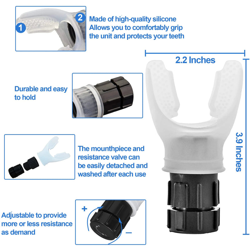 Aumente sua Capacidade Respiratória com o Breathing Trainer Lung Flexer