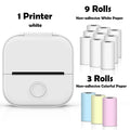 Phomemo T02 Mini Thermal Printer Wireless Mini Pocket Printer, Adhesive Sticker Printer for DIY, Journal, Student Birthday Gift