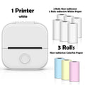 Phomemo T02 Mini Thermal Printer Wireless Mini Pocket Printer, Adhesive Sticker Printer for DIY, Journal, Student Birthday Gift