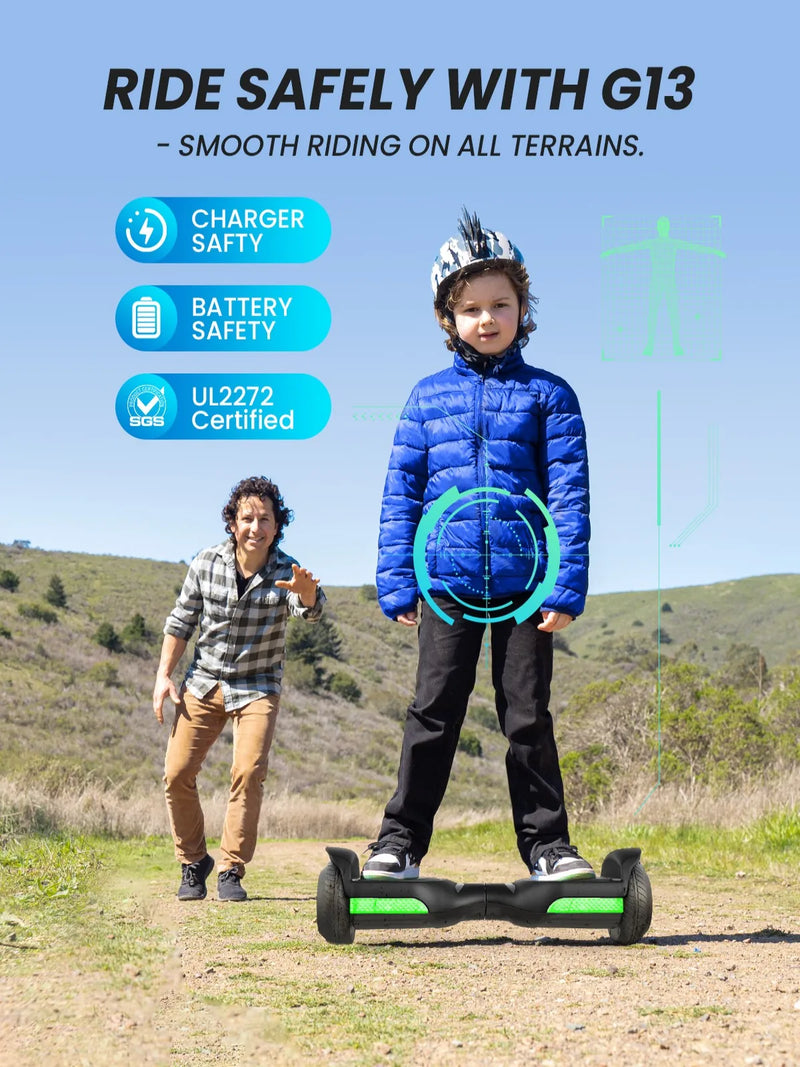 O Presente Que Vai Tirar Seu Filho das Telas — Hoverboard LED Todo-Terreno
