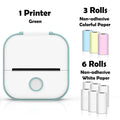 Phomemo T02 Mini Thermal Printer Wireless Mini Pocket Printer, Adhesive Sticker Printer for DIY, Journal, Student Birthday Gift