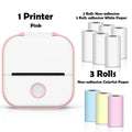 Phomemo T02 Mini Thermal Printer Wireless Mini Pocket Printer, Adhesive Sticker Printer for DIY, Journal, Student Birthday Gift