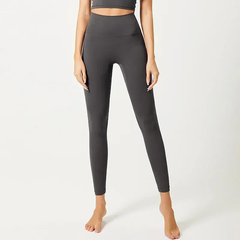 Legging de Yoga Cintura Alta – Conforto, Estilo e Efeito Lifting para Seu Corpo