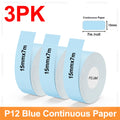P12 Thermal Label Printer Similar as D11 D110 D101 Marklife P12 Mini Label Maker Handheld Label Machine with Adhesive Label Tape