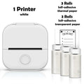 Phomemo T02 Mini Thermal Printer Wireless Mini Pocket Printer, Adhesive Sticker Printer for DIY, Journal, Student Birthday Gift