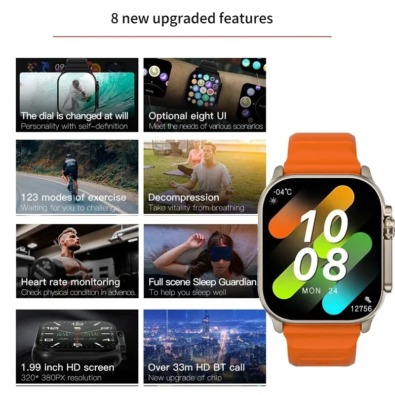 Controle Sua Saúde e Suas Notificações com o LAXASFIT T900Ultra