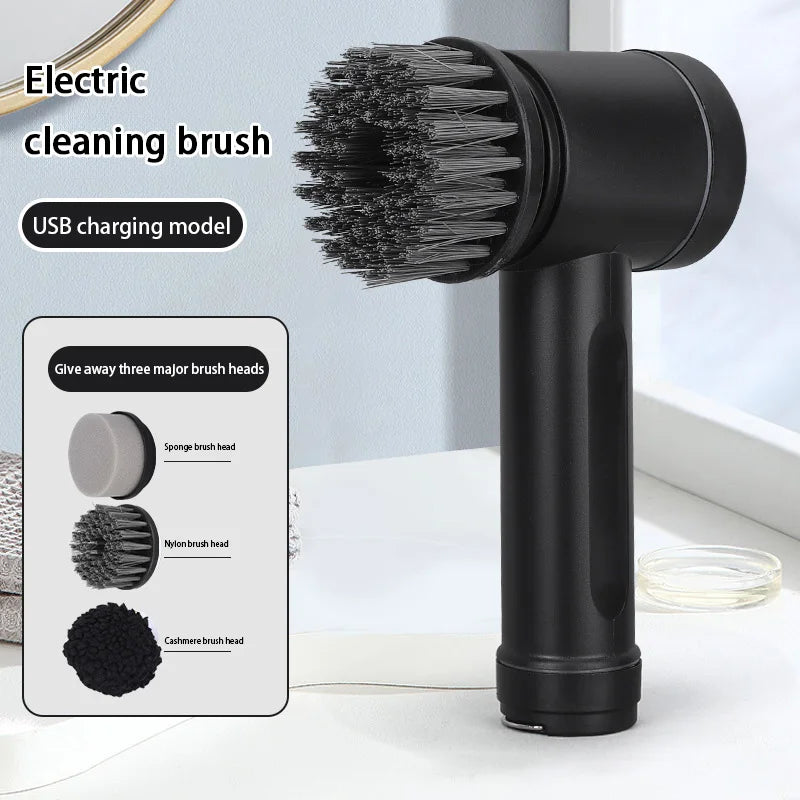 Xiaomi Wireless Electric Cleaning Brush High Power Kitchen Home Multi-function Toilet 6 Replacement Head Portable Cleaning Brush