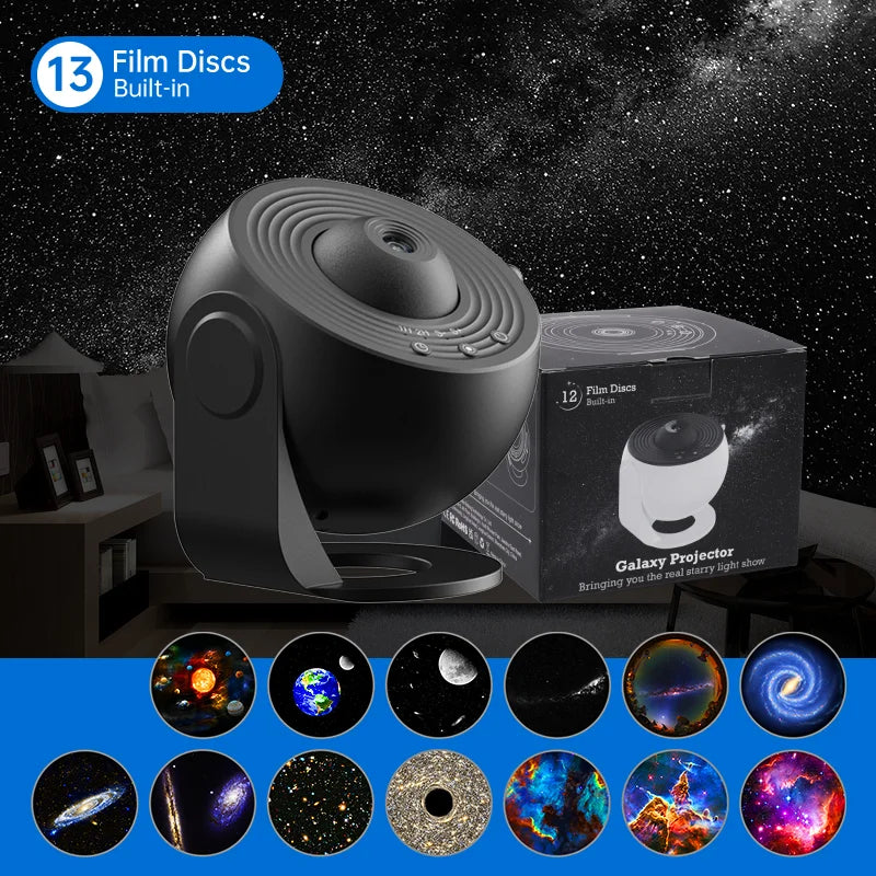 Galaxy Projector – Traga o universo para dentro do seu quarto